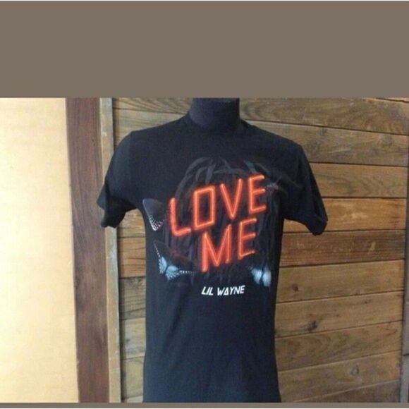 Lil Wayne xs tshirt screen top short sleeve concert unisex tee black top - Picture 1 of 8